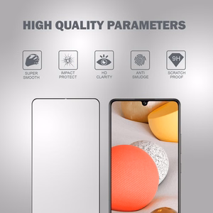 Crong 3D Armor Glass Full Glue 9H karastatud ekraanikaitseklaas seadmele Samsung Galaxy A42 5G