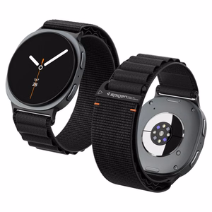 Spigen WBF1 rihm mudelile Samsung Galaxy Watch 40/44/46 mm – must