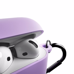 Puro Icon ümbris AirPods 4 jaoks - lilla