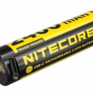 Nitecore NH2400 laetavad liitiumioon-AA-akud, 1,5 V, 2 tk