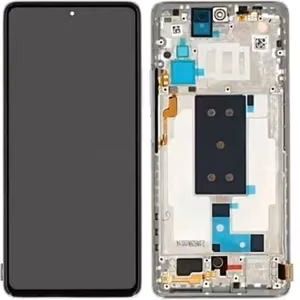 LCD ekraan Xiaomi 11T 5G puuteekraaniga koos raamiga Moonlight White/hõbedane originaal (service pack)