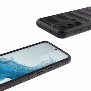 Magic Shield Ümbris jaoks Samsung Galaxy S23+ flexible armored cover sinine