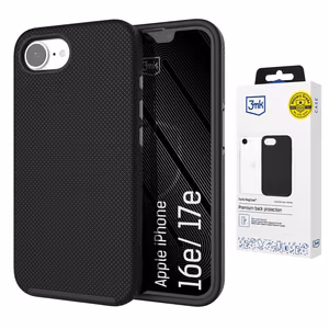 3mk Fortis MagCase for iPhone 16e / 17e - black