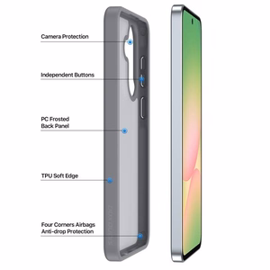DUX DUCIS case YIND for SAMSUNG A37 5G grey