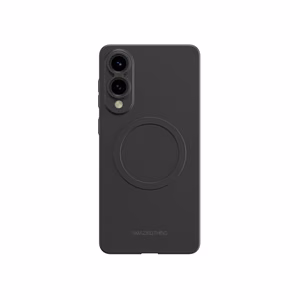 AmazingThing Minimal Air Ümbris with Magnetic Ring jaoks Samsung Galaxy S25 Edge - Must