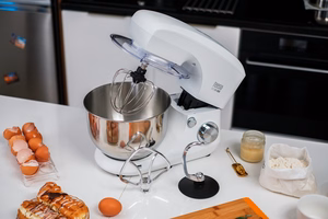 Köögikombain EASY COOK SINGLE WHITE, 1400 W, 5,5 l