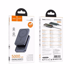 Akupank ühildub MagSafe Hoco 5000 mAh 2A 5W J160 metallhall