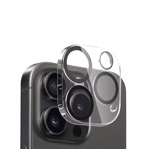 Crong Lens Shield kaamera objektiivide klaaskaitse seadmele iPhone 16 Pro / 16 Pro Max / 15 Pro / 15 Pro Max