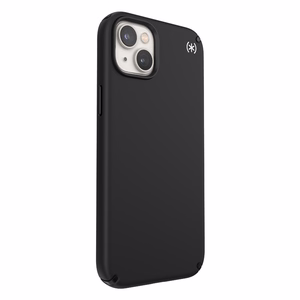 Speck Presidio2 Pro MagSafe ümbris seadmele iPhone 15 Plus / 14 Plus, Microban mikroobivastase kaitsega, Black / Black / White värvikombinatsioon