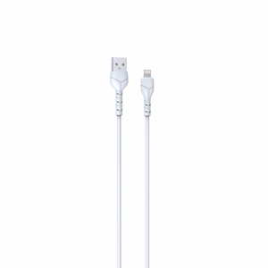 Devia cable Kintone EC143 USB - Lightning 1,0 m 2,1A valge