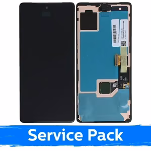 LCD ekraan ühilduv Google Pixel 7 must raamiga (Service Pack)