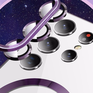 Wozinsky Electroplated Magsafe Ümbris jaoks Samsung Galaxy S24 FE - must