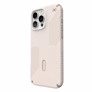 Speck Presidio2 Grip ClickLock & MagSafe ümbris seadmele iPhone 16 Pro Max, Bleached Bone / Heirloom Gold / Hazel Brown