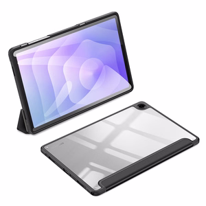 Dux Ducis Toby soomustatud klappkott Samsung Galaxy Tab A11 Plus/A9 Plus jaoks - must