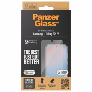 PanzerGlass Ultra-Wide Fit Screen Protection Karastatud klaas jaoks Samsung Galaxy S23 FE - Clear
