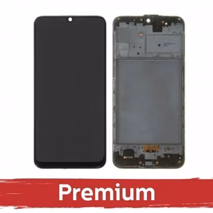 LCD ekraan sobib Samsung M315 M31 / M217 M21s must raamiga OEM