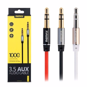 KAABEL JACK-JACK 3,5mm 1M REMAX valge