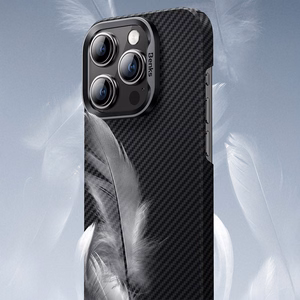 Benks Magnetic Armor Air Kevlar Чехол PC Frame 600D (E065) для Iphone 16 Pro чёрный
