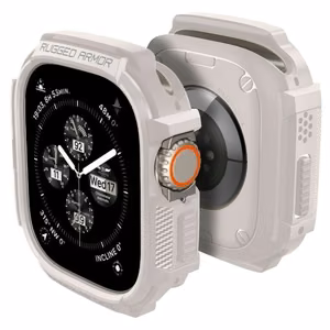 Spigen Rugged Armor Ümbris jaoks Apple Watch Ultra 1 / 2 (49mm) - Beige
