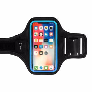 Armband SLIM Type 2 Ümbris jaoks Iphone 13/13Pro/14/14 Pro/15/15Pro/16/16 Pro/Samsung S21/S22/S23/S24 (5,5 Inches) Must-sinine