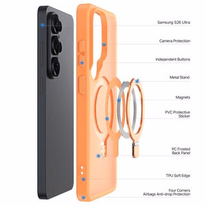 Ümbris Dux Ducis Yind Magnetic Alus Samsung S948 S26 Ultra oranž