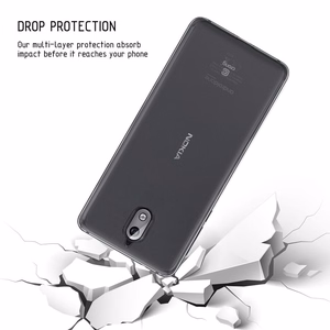 Crong Crystal Slim ümbris seadmele Nokia 3.1, läbipaistev