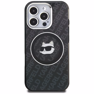 Karl Lagerfeld IML Choupette Head Logo MagSafe Ümbris iPhone 16 Pro - must