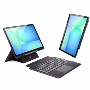 Dux Ducis (DK series) Keyboard Case for Samsung Tab S10 FE+ (Plus) with Backlight - Black