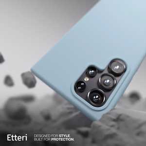 Etteri Silikoon Mag ümbris for Samsung Galaxy S25 Ultra helesinine