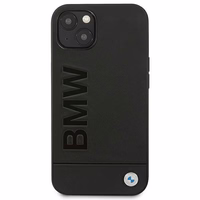 Ümbris BMW BMHCP14MSLLBK iPhone 14 Plus 6.7 "must / must Leather Stamp