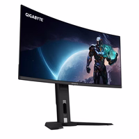 GIGABYTE MO34WQC2 34" OLED WQHD Curved Gaming Monitor - 3440 x 1440, 240Hz, 0.03ms, KVM, 250 cd/m², FreeSync Premium Pro, DisplayHDR True must 400, HDMI 2.1, Displayport 1.4