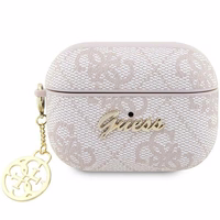 Guess GUAP2G4GSMP AirPods Pro 2 cover roosa/roosa 4G Charm Collection