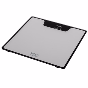 Adler AD 8174S – elektrooniline vannitoakaal, 180 kg, 100 g, hõbedane