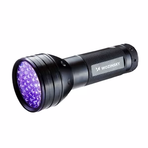 Wozinsky WLT-51L фонарь ультрафиолетовый, IP65, для обнаружения следов — чёрный