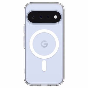 Spigen Ultra Hybrid Mag MagSafe ümbris Google Pixel 11-le, läbipaistev / valge
