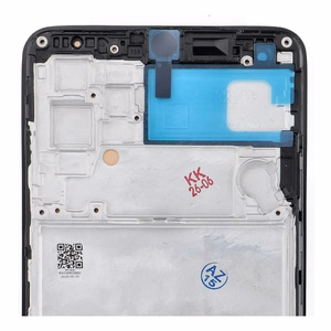 REWA OLED LCD-ekraan raamiga SAMSUNG A32 4G jaoks, must