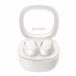 Wireless headphones Baseus Bowie WM02 TWS, Bluetooth 5.0 (white) OS