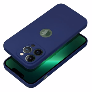 SOFT Ümbris jaoks IPHONE 13 Pro tumesinine