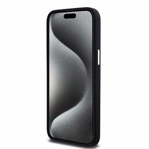 DKNY DKHMP15XSMCHLK iPhone 15 Pro Max6.7" must ümbris Liquid Silicone Small Metal Logo MagSafe