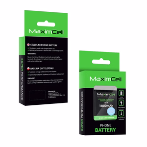 Maximcell aku Nokia 5140/5200/5300/6020/6070 BL-5B jaoks 1000mAh Li-ion