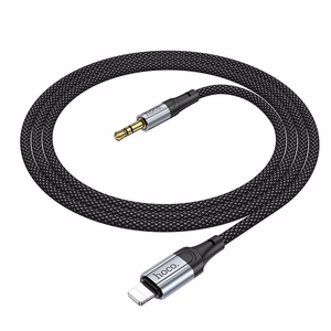AUX kaabel Lightning Jack 3,5 mm Hoco 1 m UPA26 must