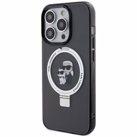 Karl Lagerfeld KLHMP13LHMRSKCK iPhone 13 Pro 6.1" must/must hardcase Ring Stand Karl&Choupette MagSafe
