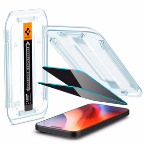Spigen Glas.tR EZ Fit Privacy Karastatud klaas jaoks iPhone 16 Pro Max / 17 Pro Max - 2 pcs.