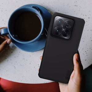 Nillkin Super Frosted Shield Pro reinforced ümbris jaoks Xiaomi 14 Pro - must
