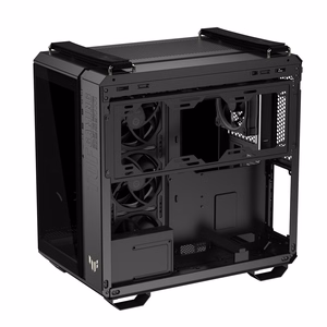 ASUS TUF Gaming GT502 Horizon arvutikorpus MidiTower läbipaistev paneel ATX must