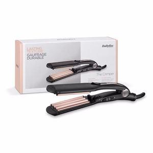 BaByliss The Crimper 2165CE – juuksekrepitangid, must/roosa