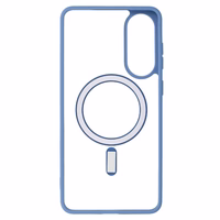 Acrylic Color Magsafe Ümbris jaoks Samsung Galaxy S25 Edge light sinine