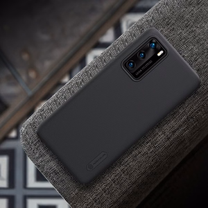 Nillkin Super Frosted Shield ümbris seadmele Huawei P40, must