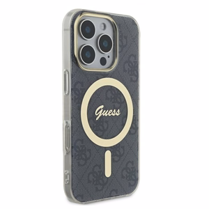 Guess IML 4G MagSafe Ümbris jaoks iPhone 16 Pro Max - must