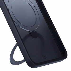 3mk Smoke Ümbris Mag&Stand jaoks Apple iPhone 12 pro max - must